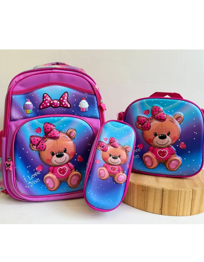 Kit Mochila escolar sem carrinho