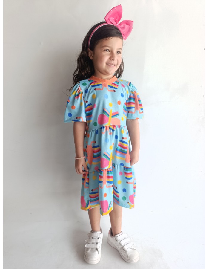 Maria borboleta confort malha Marisol algodão