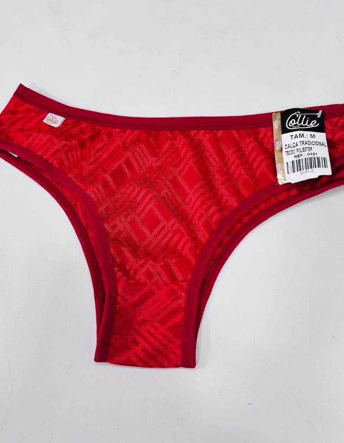 CALCINHA TRADICIONAL POLIESTER 0191 1327
