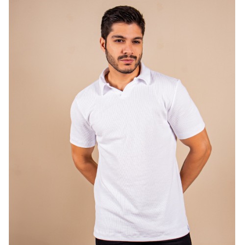 CAMISA GOLA POLO V MALHA TERMAL