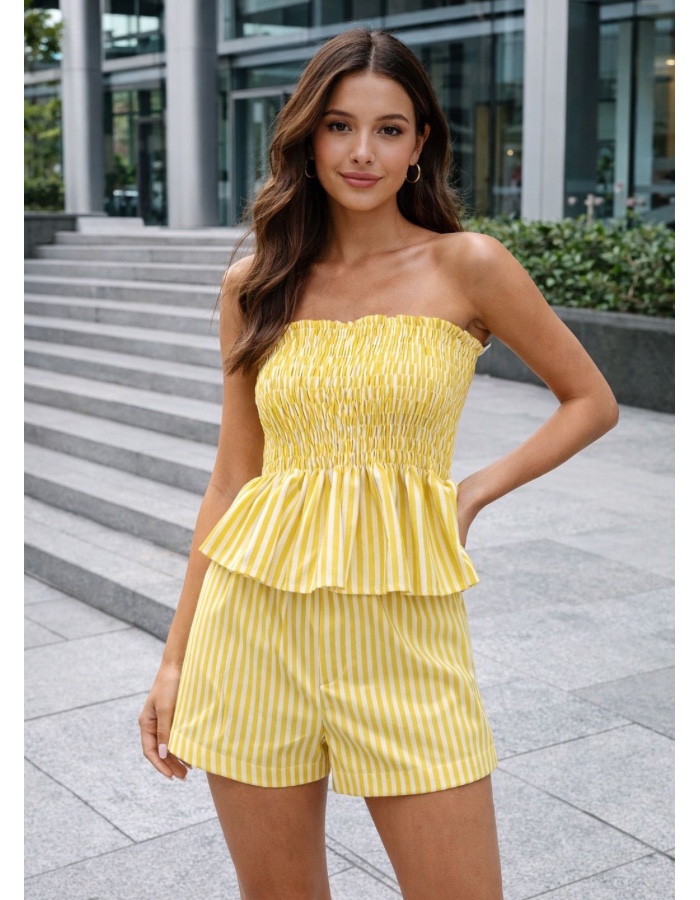 Conjunto listras alfaiataria