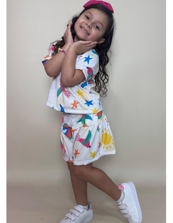 Conjunto Dayanne sol confort malha Marisol algodão