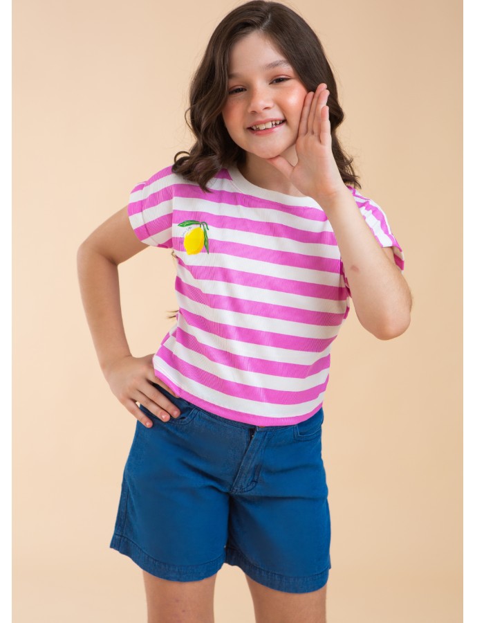 CONJUNTO MANU C/ JEANS ROSA