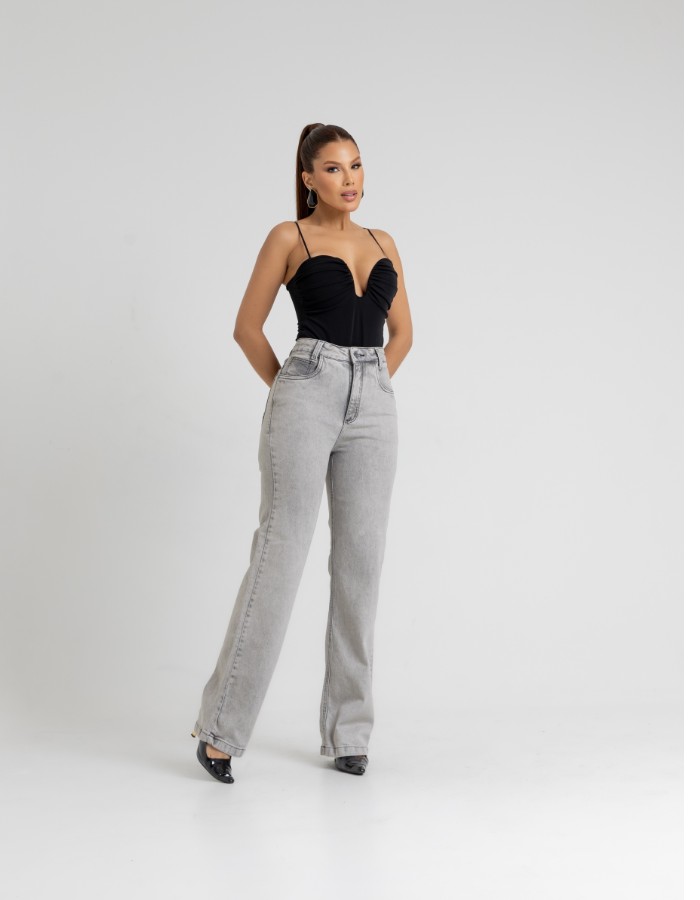 CALÇA fem WIDLEG c/LYCRA 