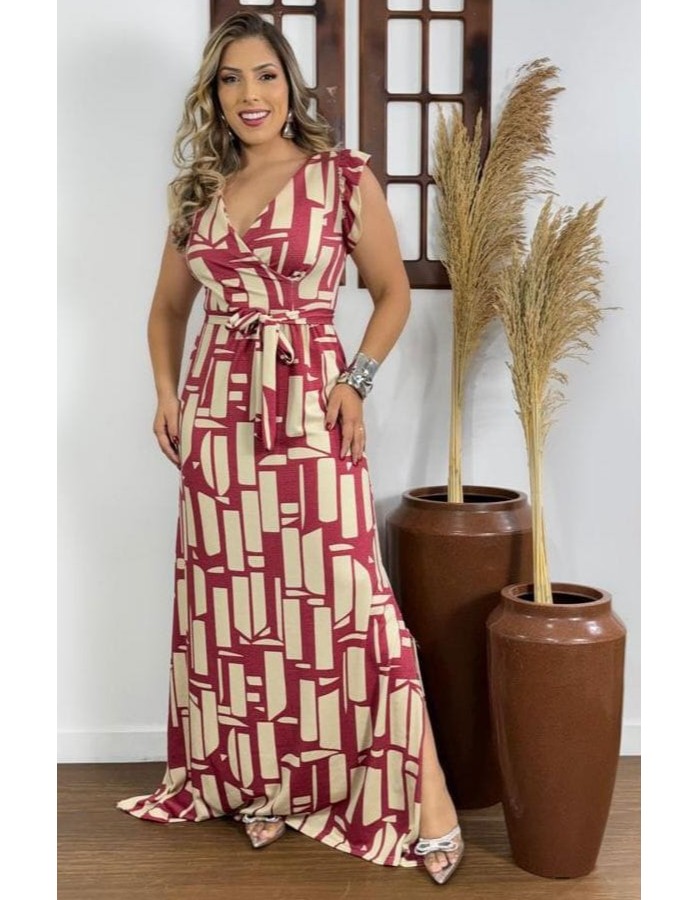 VESTIDO LONGO ADULTO