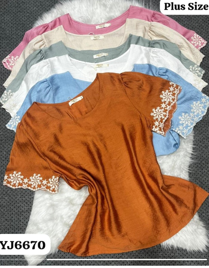 blusa plus Lila 