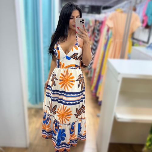 VESTIDO LONGO MIRELE