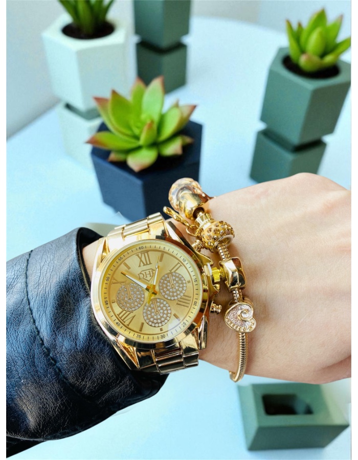 RELOGIO A PROVA D AGUA FEMININO D’Roma