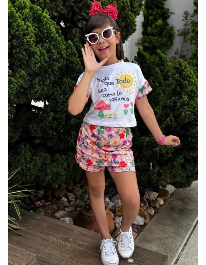 Conjunto short saia J