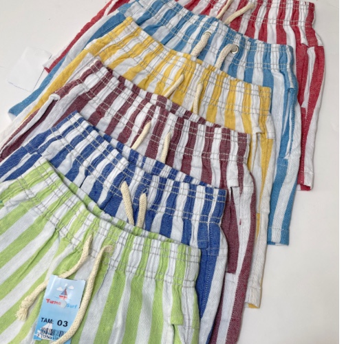 SHORT LINHO LISTRA GROSSA