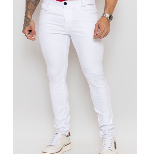 Calça colors branca