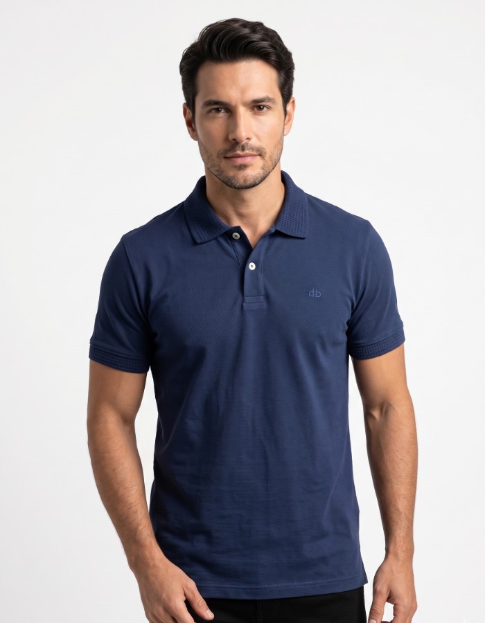 POLO PIQUET PREMIUM BLUE SANTIN