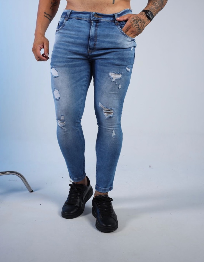 CALÇA JEANS 
