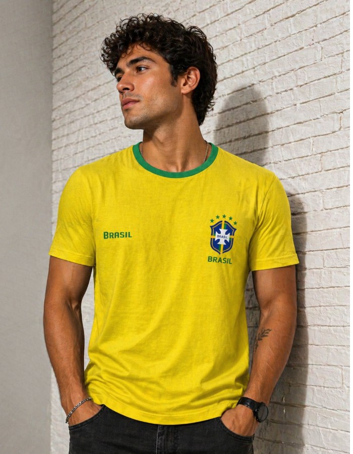 CARECA BASICA BRASIL ALGODÃO