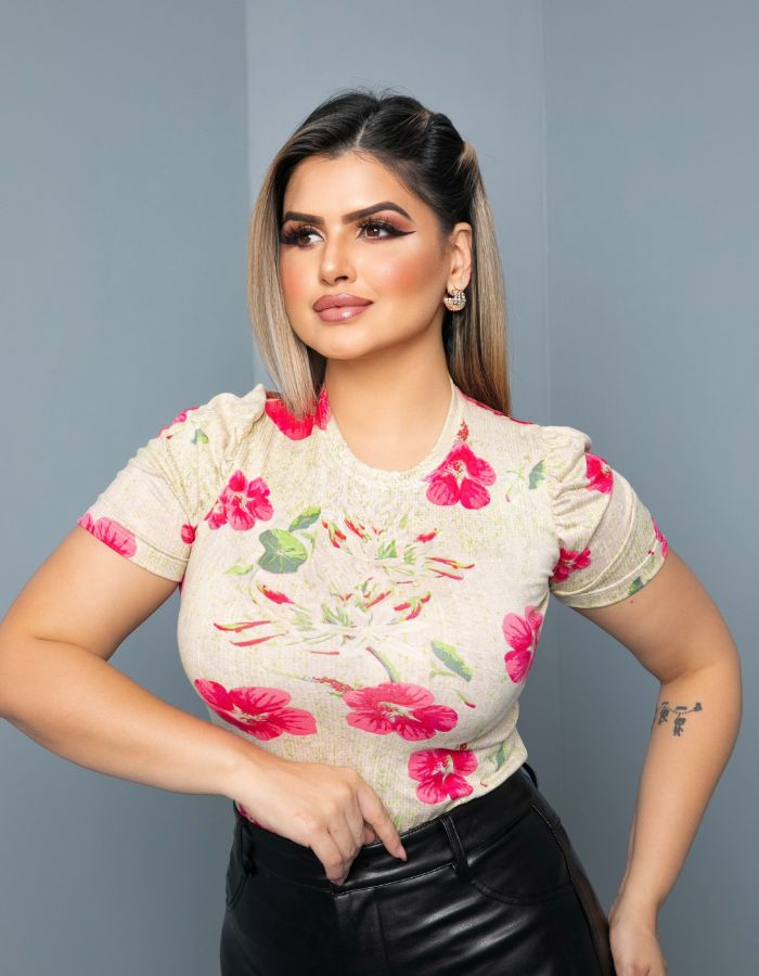 Básica Princesa Slim Estampada