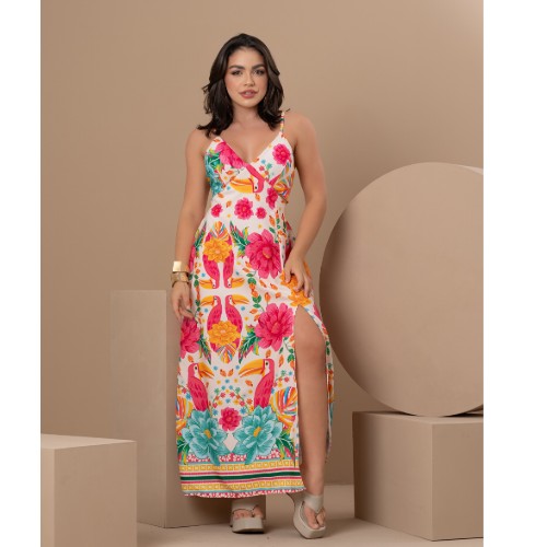 VESTIDO LONGO FARM GABI