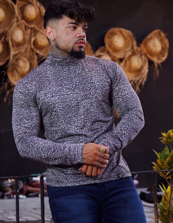 GOLA ALTA ANIMAL PRINT