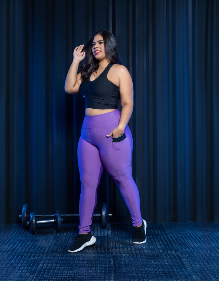 CALÇA COM BOLSO SUPLEX