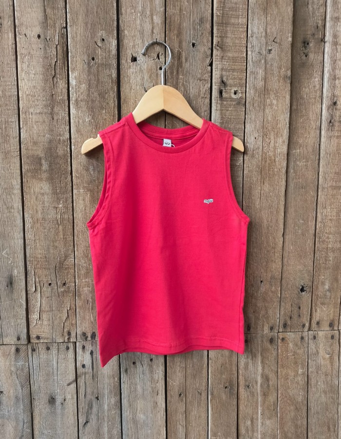 REGATA MACHÃO VERMELHO