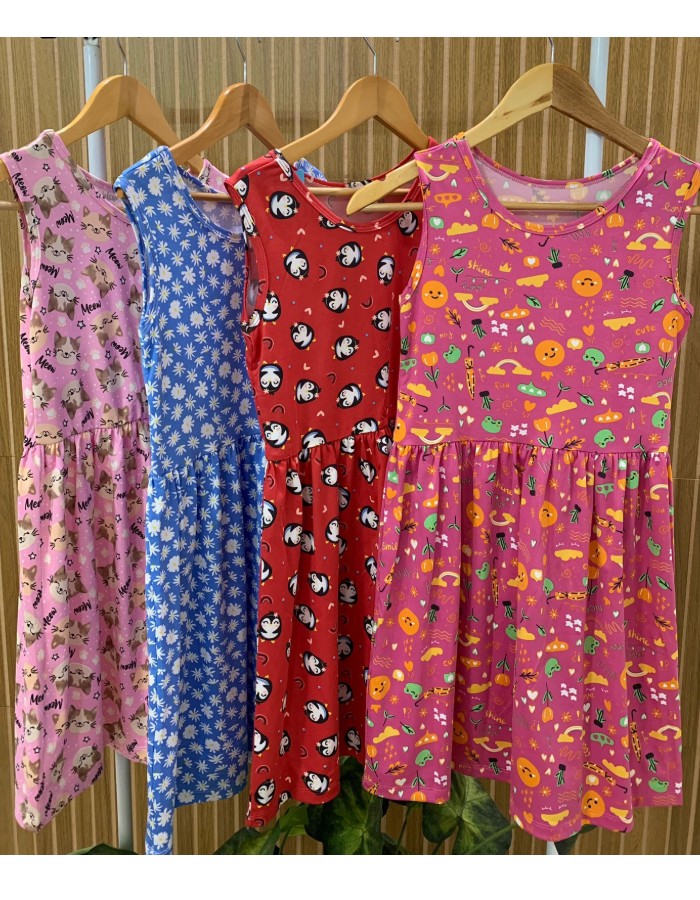 VESTIDO MARIA FLOR REGATA JUVENIL