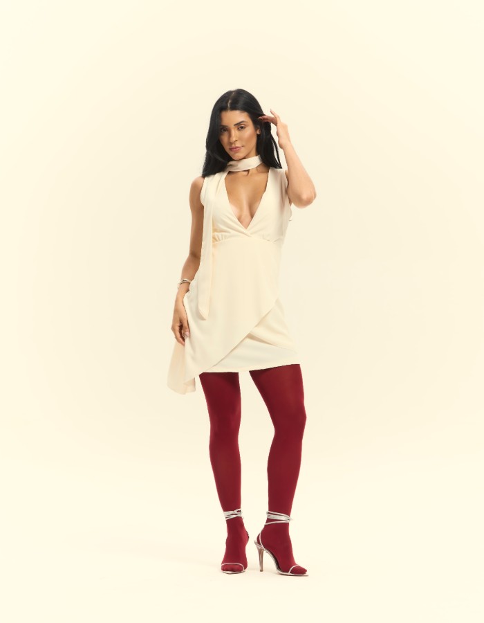 Vestido em Elegance fluid