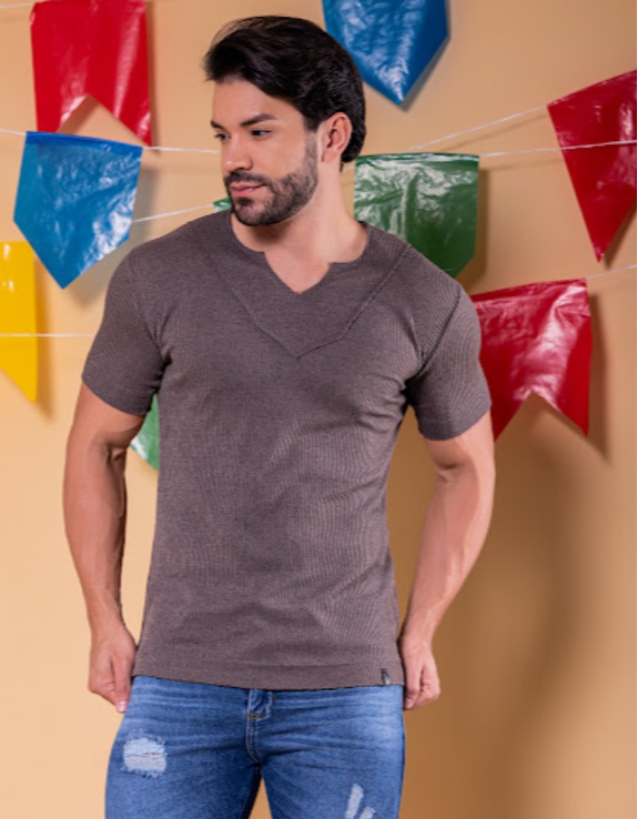 Bata DRG Tricot Manga Curta