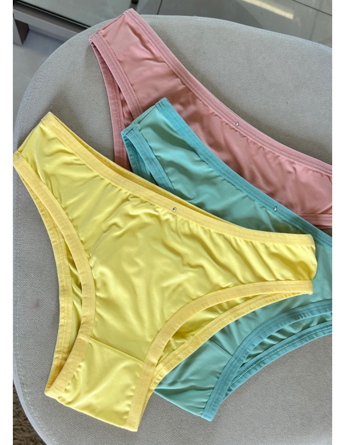 Calcinha tradicional poliamida 