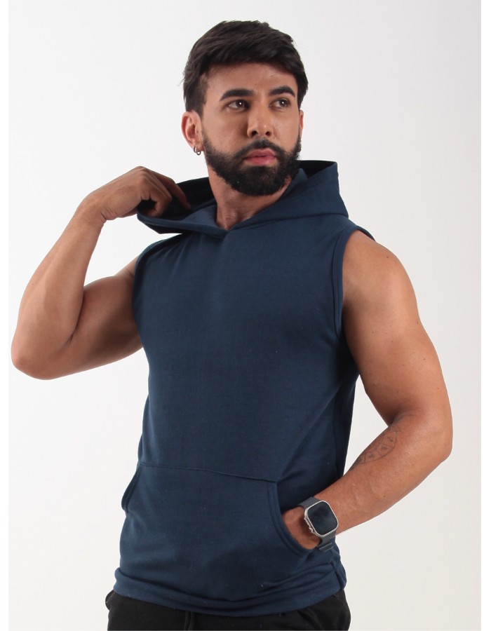 Colete Fechado com Bolsos