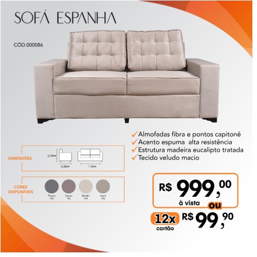 Sofá Espanha