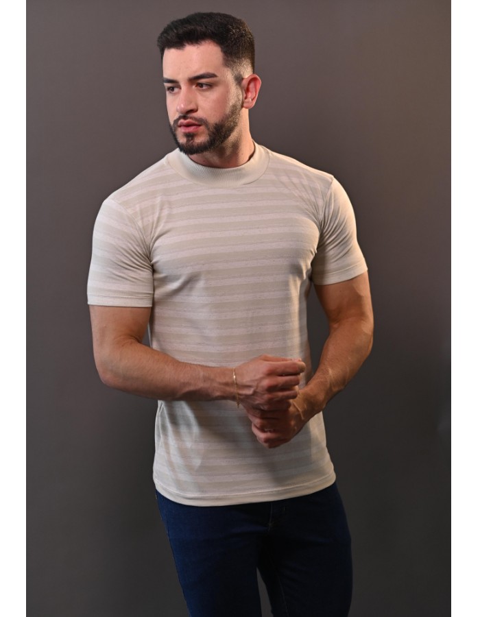 Camisa T-Shirt Gola Alta Mykonos (R: 3-A)