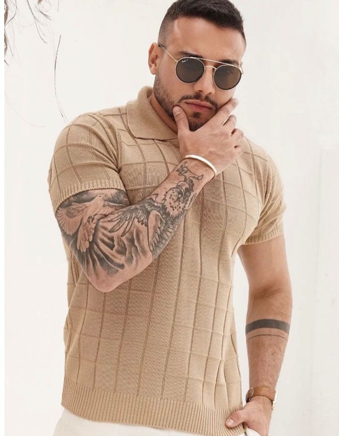 CAMISA POLO ITALIANA TRICOT