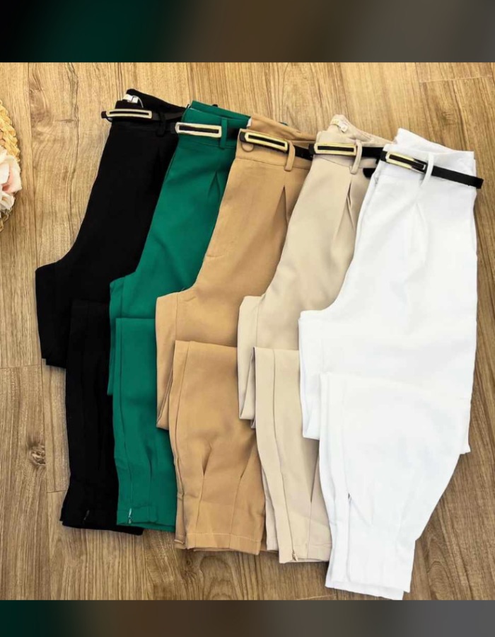 Calça cenoura alfaiataria 