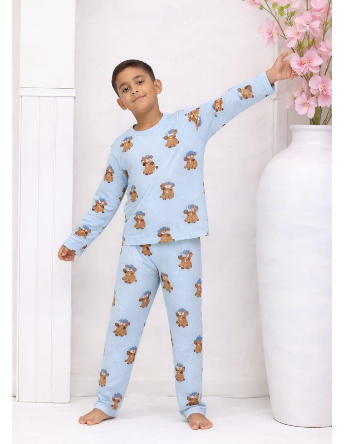 Pigama sister Infantil masculino suede