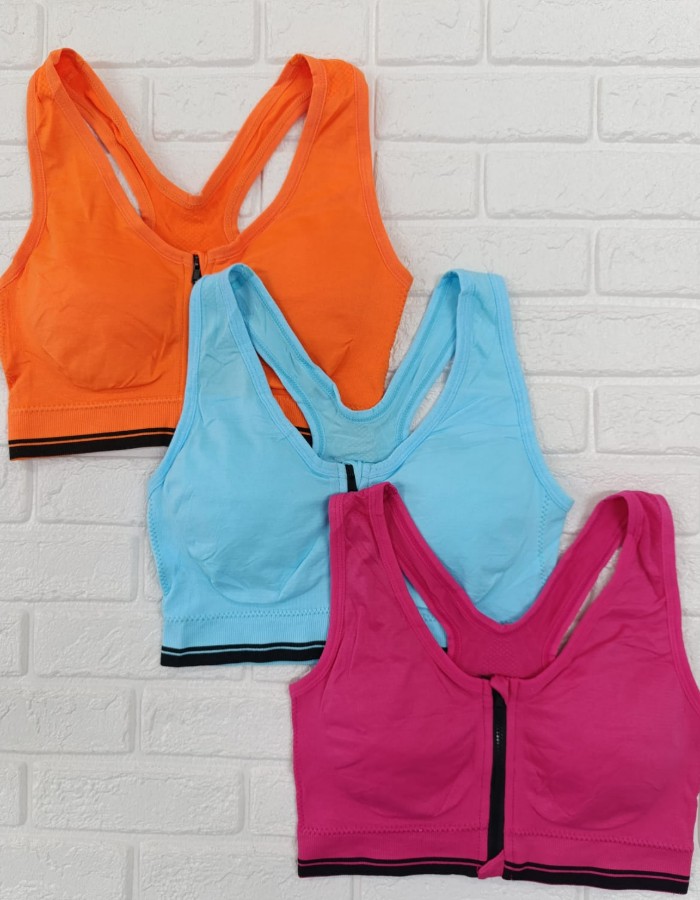 TOP NADADOR ZÍPER FAIXA