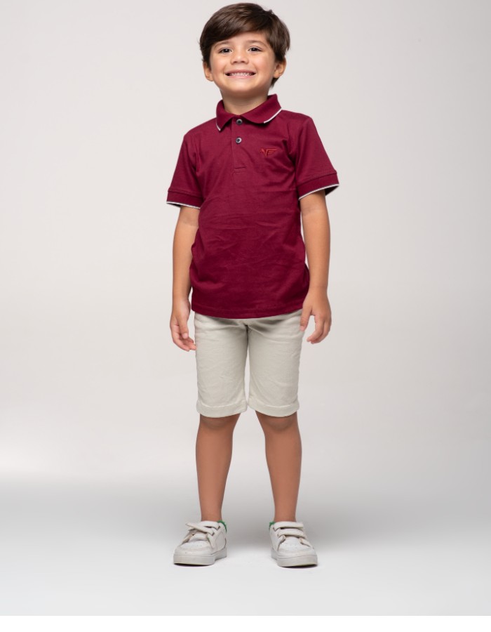 Gola polo Infantil Algodão