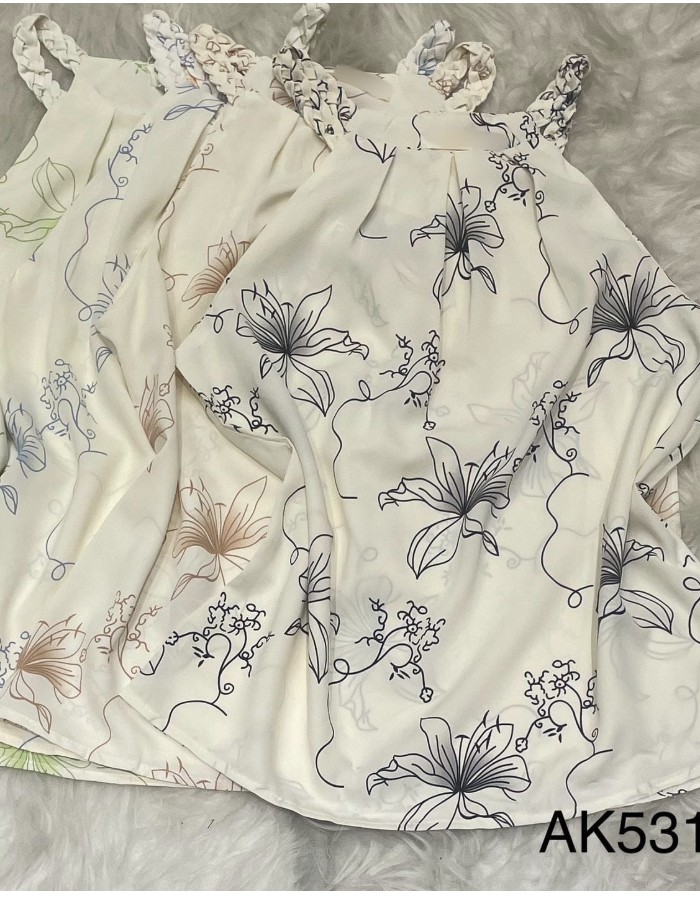 BLUSA REGATA CREPE SEDA ESTAMPADO 