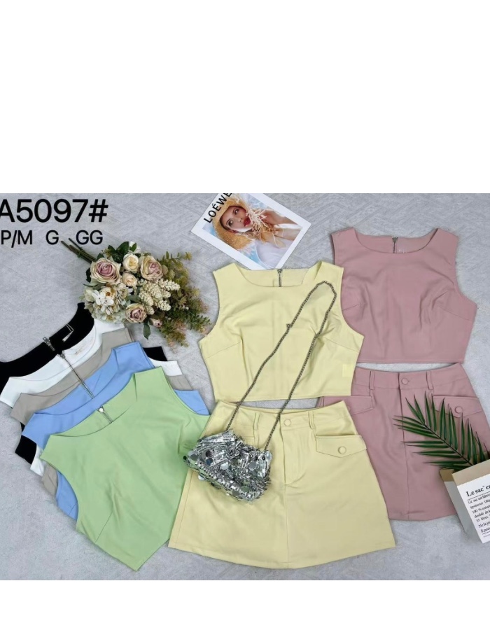 Conjunto short saia Manuela 