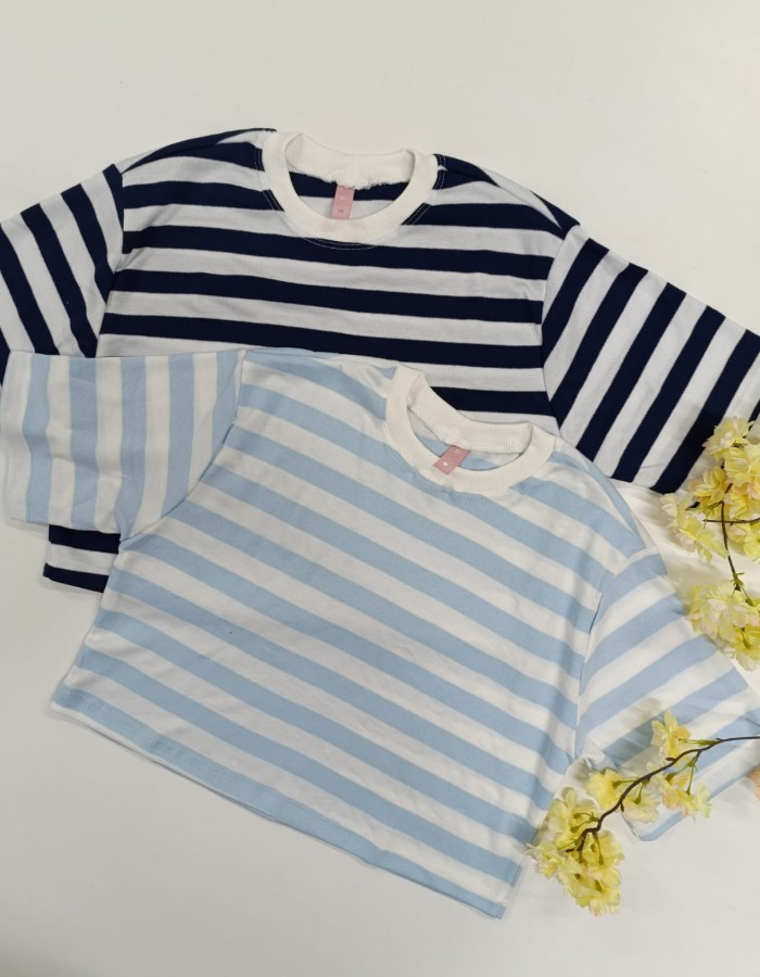 CROPEED LISTRADO EM ALGODAO