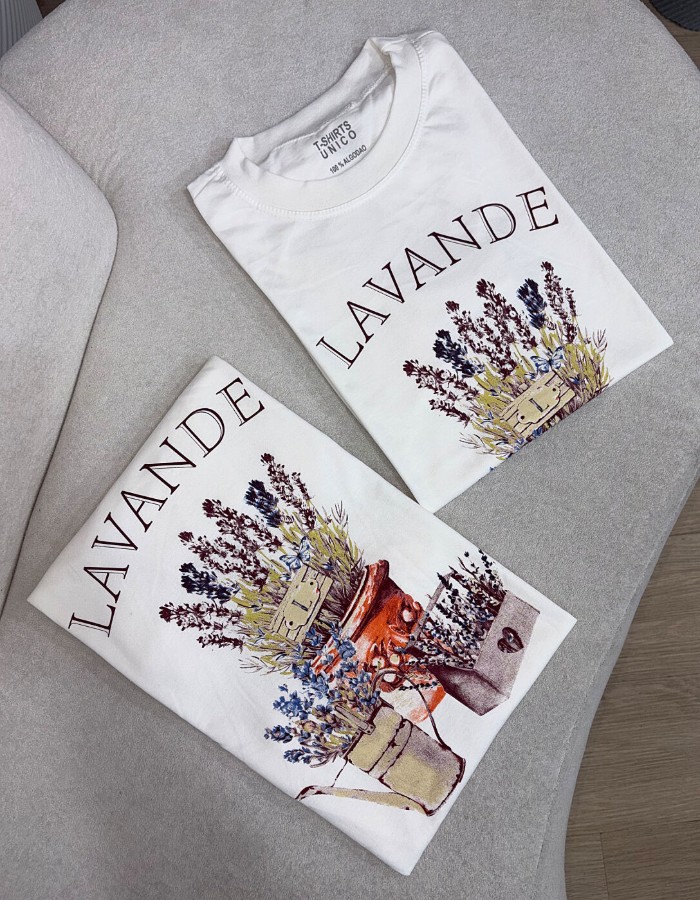 T-SHIRT LAVANDE