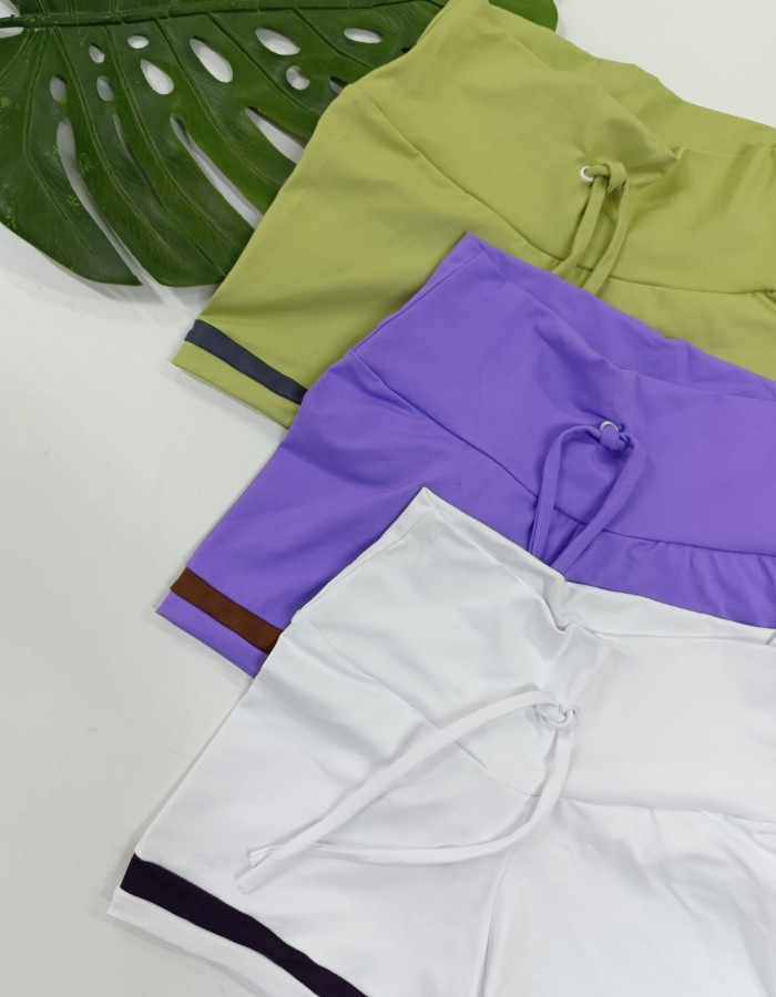 SHORT CURTO WORKG EM POLIAMIDA 350 GROSSO