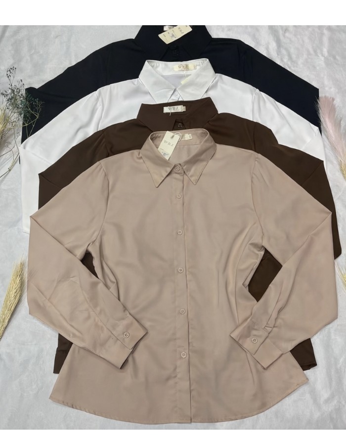 CAMISA PLUS SIZE CREPE SEDA