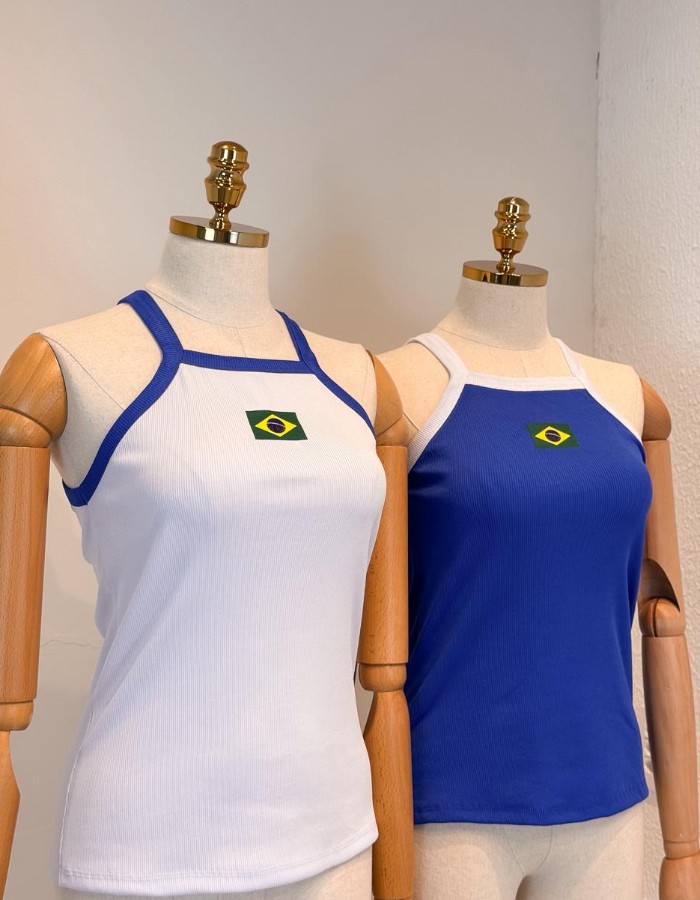 Blusa em caneladinho