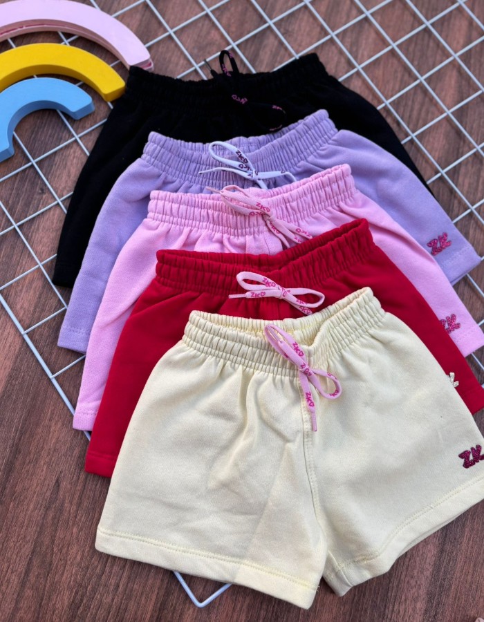 SHORT MOLETOM FEMININO AVULSO