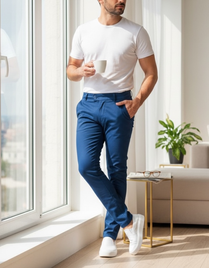 Calça Alfaiataria Cós italiano (R: 6-D)