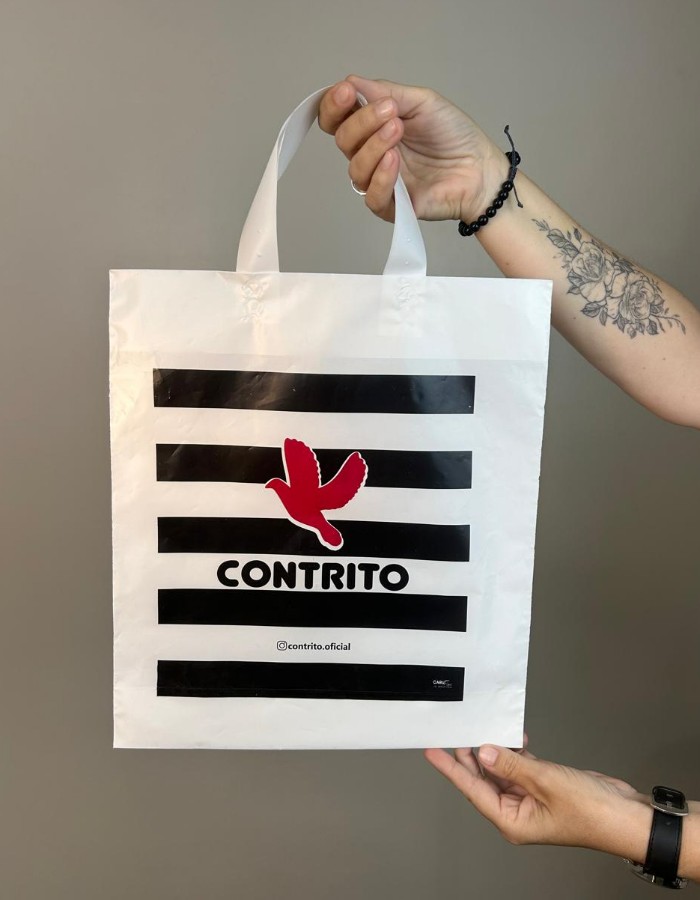 SACOLA ALÇA FITA TAM 45X55 