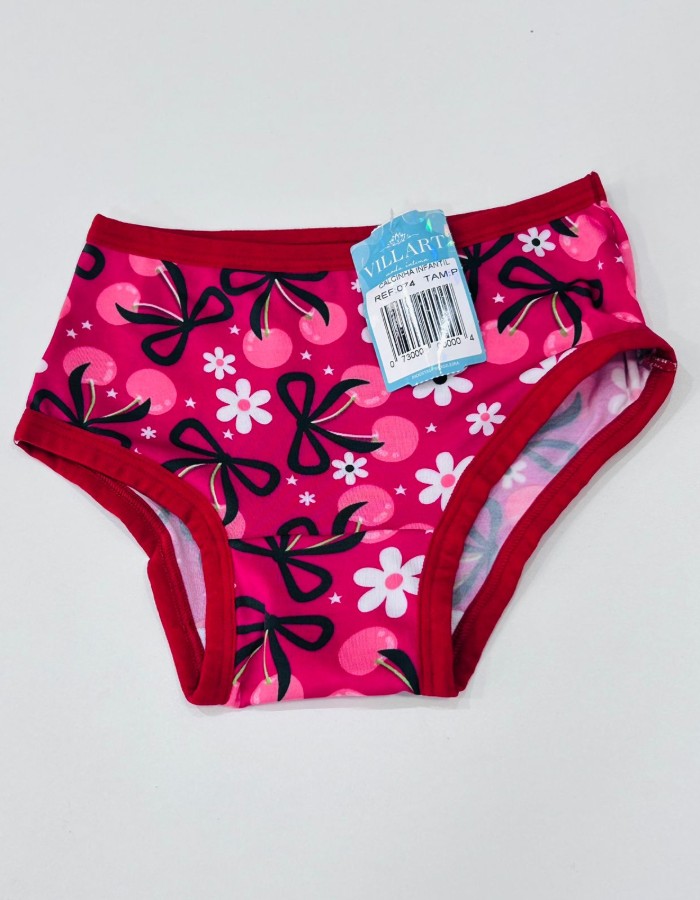 CALCINHA INFANTIL AVULSA REF: 074