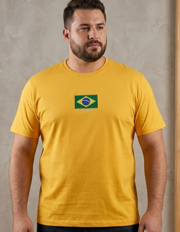 CAMISA DIFERENCIADA - BÁSICA BRASIL PLUS