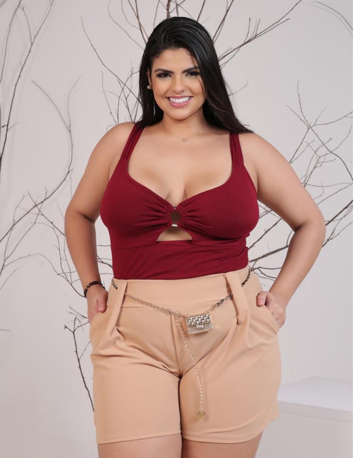 Bory c/ decote detalhe de argola 