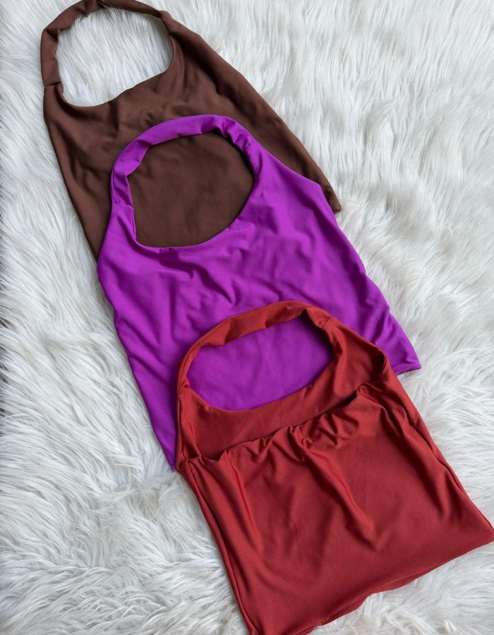 Blusa frente única