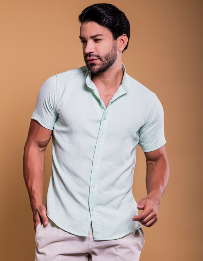 Camisa Gola Padre Duna
